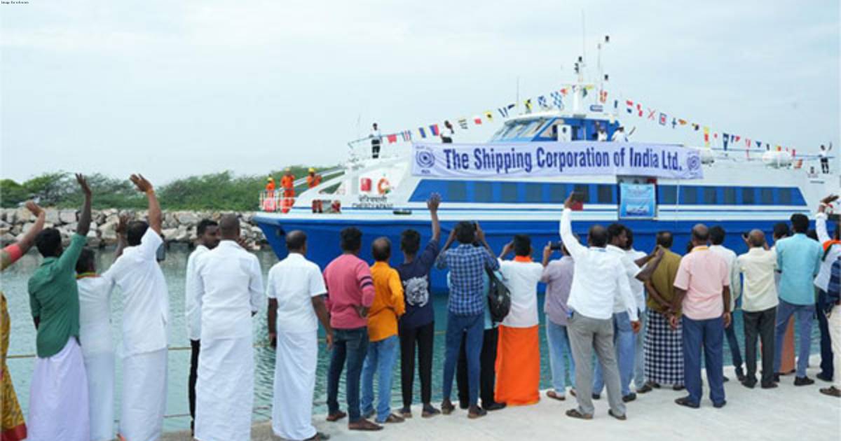 Shorter time, higher baggage allowance; Ferry service between India-Sri Lanka launched